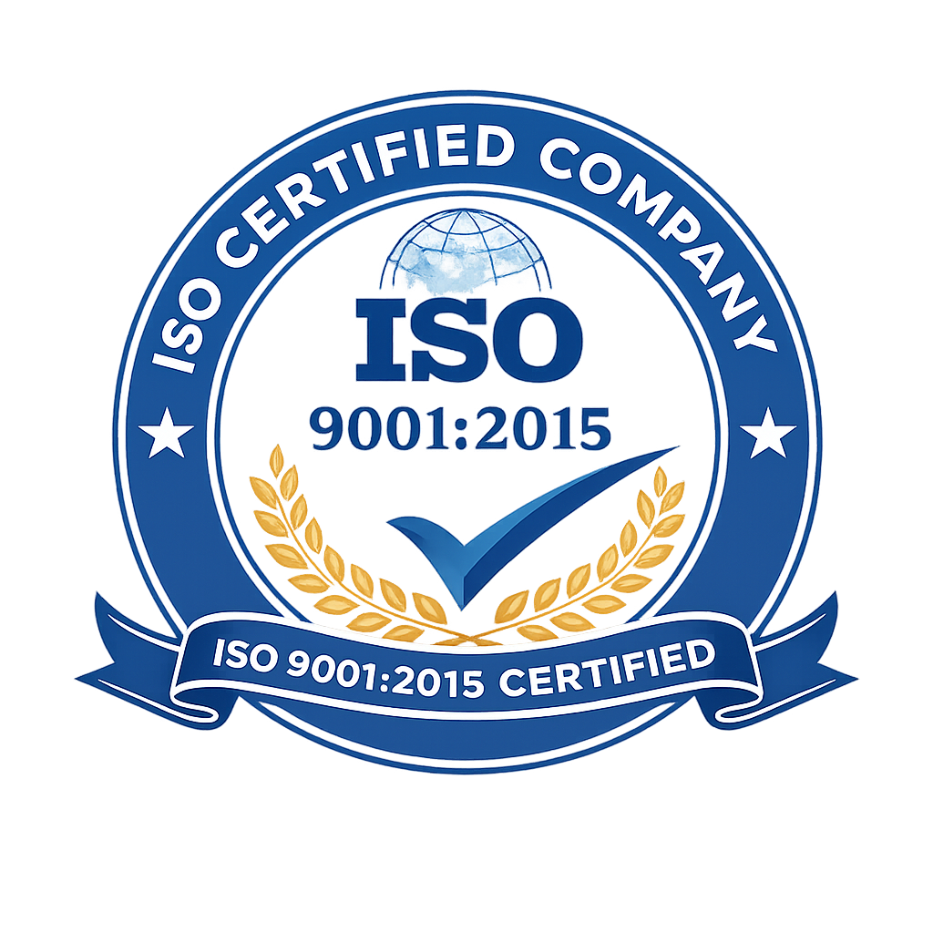 ISO 9001:2015 Certified